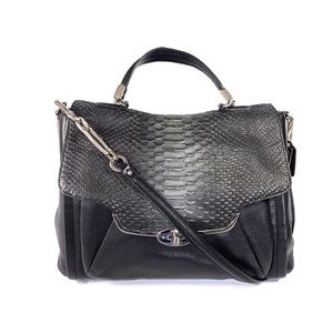 Coach Madison Glitter Sadie Flap Bag